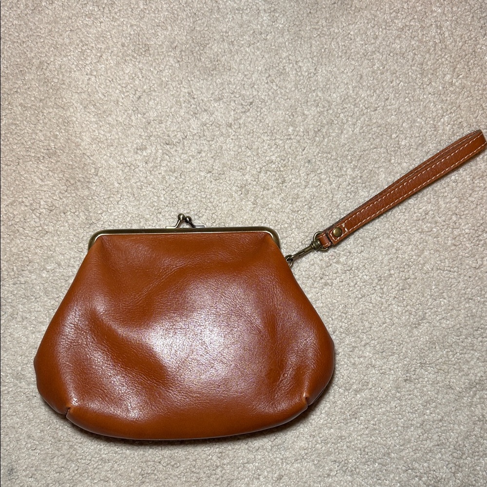 Patricia Nash Tan Embossed Wristlet - Picture 2 of 7